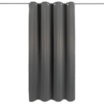 Zatemňovací závěs Arwen tmavě šedá, 140 x 245 cm
