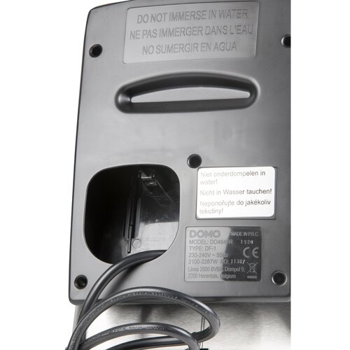 DOMO DO464FR nerezová fritéza, 3 l