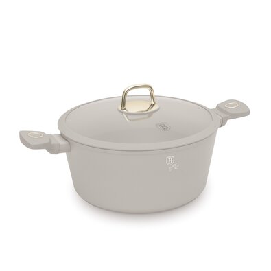 BerlingerHaus Cratiță cu suprafață din titan și capac Sahara 28 cm
