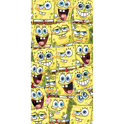 Osuška Sponge Bob Kam sa pozrieš, 70 x 140 cm