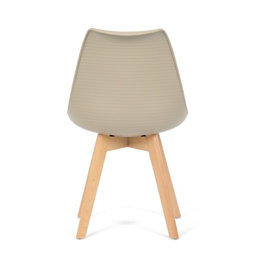 Krzesło do jadalni CT-X7055 WT, beżowe