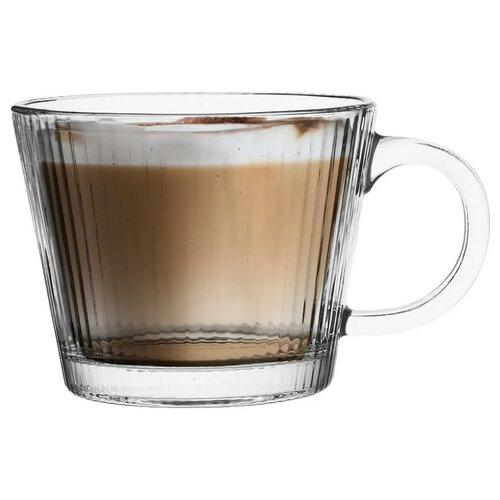 Altom Stekleni vrč z ročajem Selena, 370 ml, set 6kosov