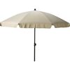 Parasol plażowy z pochyleniem o średnicy 185 cm,kremowy