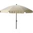 Parasol plażowy z pochyleniem o średnicy 185 cm,kremowy