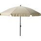 Parasol plażowy z pochyleniem o średnicy 185 cm,kremowy