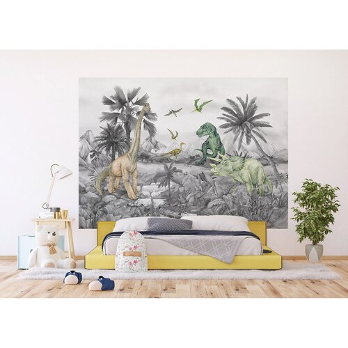 Gyermek fotótapéta Dino 252 x 182 cm, 4 részbőláll.