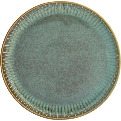 Altom Porcelanowy talerz deserowy Reactive Sage,20,5 cm