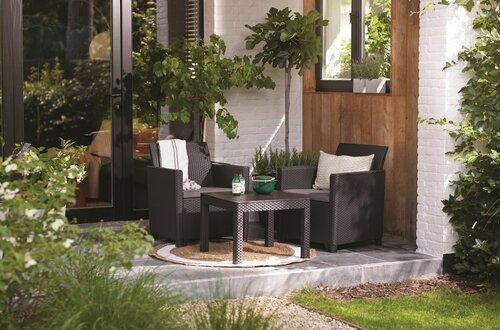 Set de balcon Keter Claire grafit