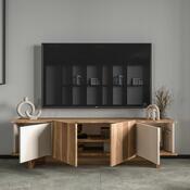 Televizní stolek Diana Beige and Walnut