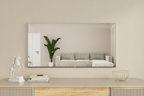 Spiegel Moen White 60 x 120 cm
