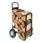Wózek na drewno opałowe, 52 x 57 x 107/73 cm, udźwig 80 kg