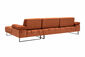 Ecksofa Mustang Small Right Orange