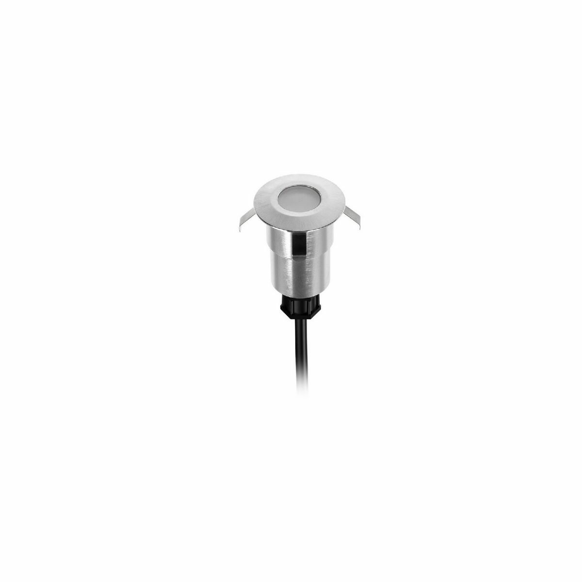 Philips Spore GardenLink zewnętrzna niskonapięciowa lampa gruntowa 1x LED 1 W 2700 K 24 V, srebrny