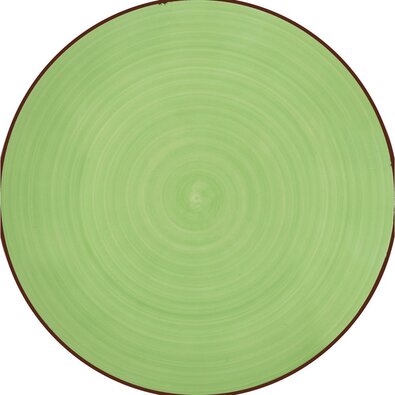 Lamart LT9091 farfurie ceramică pentru desertHappy, diametru 19 cm, verde