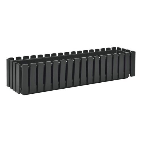 Gardenico Cvetlični zaboj Fency antracit, 75 x18,5 cm