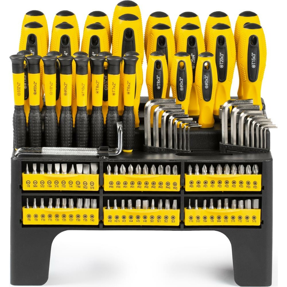 Fieldmann FDS 5009-116R csavarhúzó készlet bitekkel, 116 db