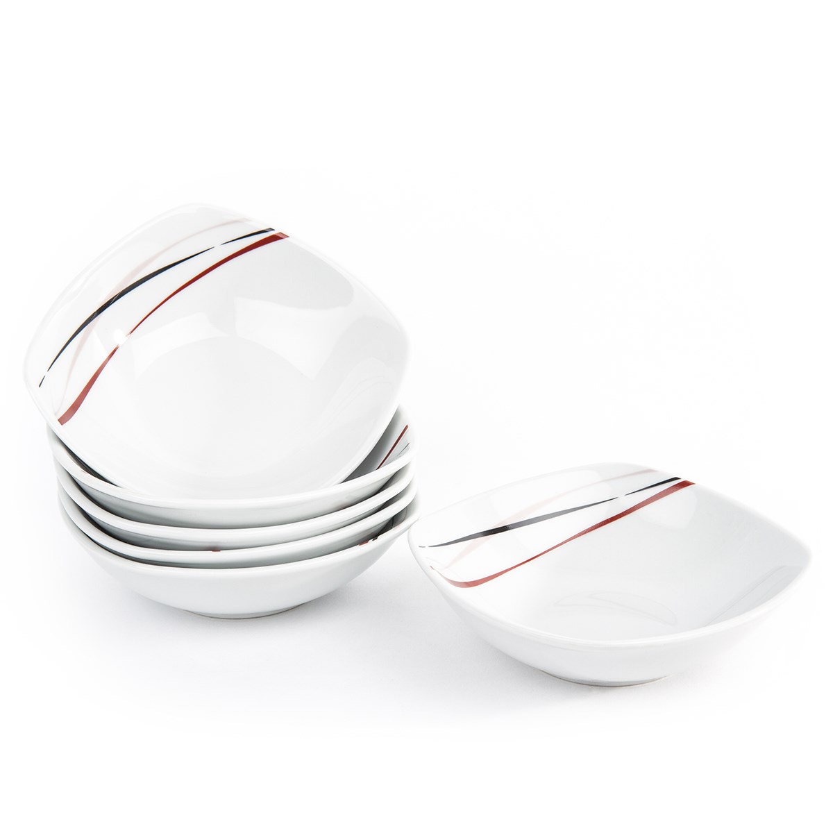 Domestic 6-dielna sada misiek Amelie, 15 cm