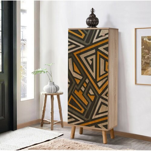 Schuhschrank Mega Sonoma Oak Triangle