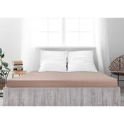 Cearșaf de pat 4Home jersey Ideal nuc , 90 x 200 cm