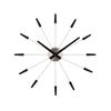 Nextime Plug Inn 2610zw настінний годинник чорний, діам. 60 см