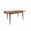 Rozkladací jedálenský stôl Inci Walnut