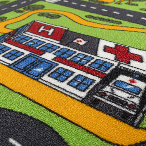 Kinderteppich City Life, 133 x 165 cm