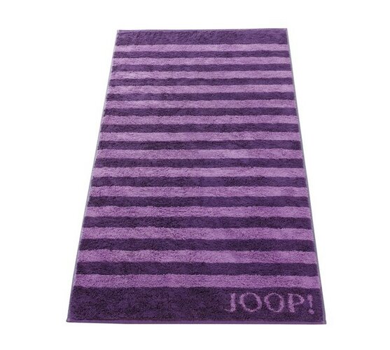 JOOP! ručník Stripes fialový, 50 x 100 cm