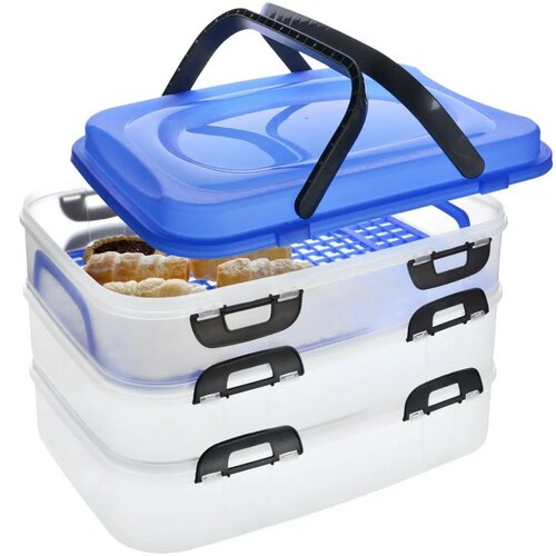 Orion Tragbare Lebensmittelbox 3 Etagen