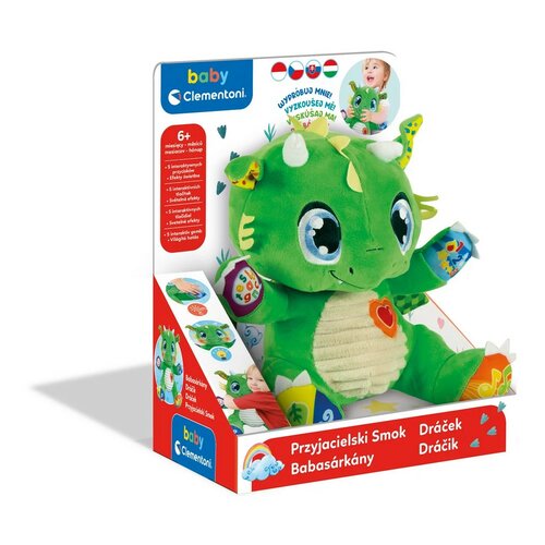 Jucărie ineractivă - Dragon de pluș Clementoni Clemmy