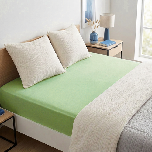 4Home jersey prestieradlo zelená, 180 x 200 cm
