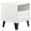Nočný stolík BOGAN 1S, biela