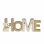 Дерев'яний напис HOME з зайчиком, 21,5 x 7,5 x 3 см