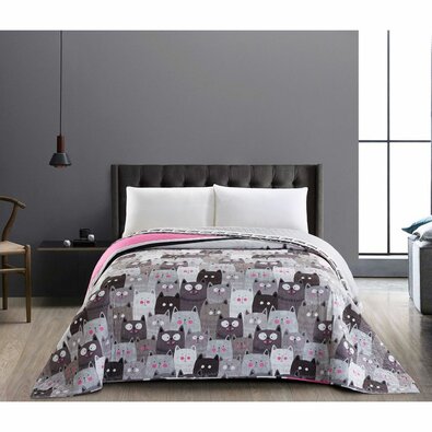DecoKing pregrinjalo Catinvasion, 220 x 240 cm