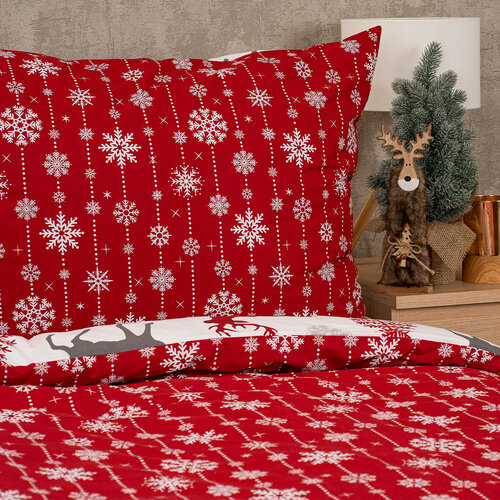 Lenjerie de pat din bumbac 4Home Snow, 140 x 220 cm, 70 x 90 cm