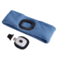 Banderolă Sixtol cu frontală 45 lm, USB, uni, albastru