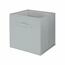 Compactor Zložljiva shranjevalna škatla za policeBoston 31 x 31 x 31 cm, siva