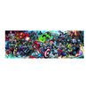 Puzzle panoramic Trefl Lumea Marvel, 1000 piese