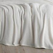 4Home Tagesdecke aus Baumwolle Claire Creme, 220 x 240 cm