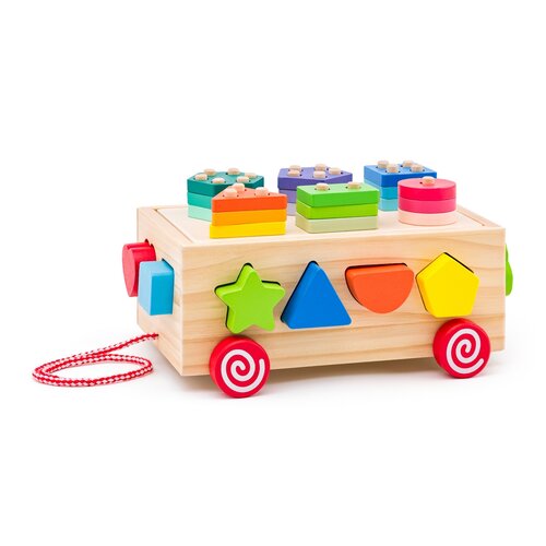 Woody Wagen mit 3-in-1-Formen