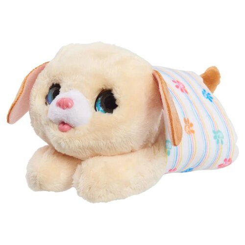FurReal Newborns PUPPY, cățeluș interactiv dinpluș, maro deschis