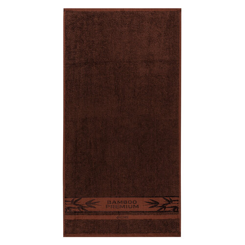 4Home Bamboo Premium brisača temno rjava, 30 x 50cm, komplet 2 kos