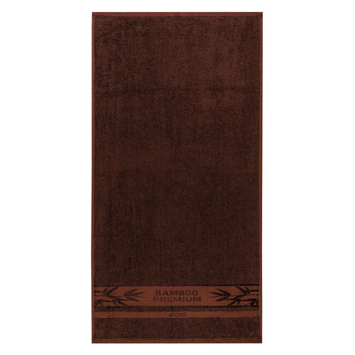 Prosop 4Home Bamboo Premium maro închis, 50 x 100 cm