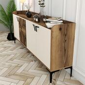 Dulap Venedik Walnut and Cream