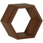 Sada závesných políc Hexagon, 4 ks, MDF