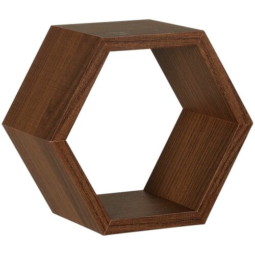 Set de rafturi suspendateHexagon, 4 buc. MDF