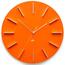 Future Time FT2010OR Round orange Designové nástěnné hodiny, pr. 40 cm