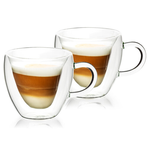 Pahare termo 4Home Big Heart Hot&Cool 250 ml, 2 buc