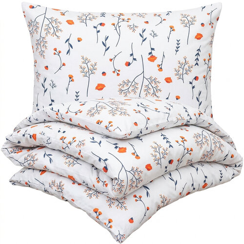 Lenjerie de pat din bumbac 4Home Floret, 140 x 200 cm, 70 x 90 cm