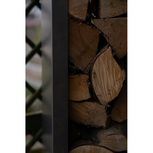 Stora Zahradní dřevník 180 x 120 x 40 cm, corten CORGARDEN 1035