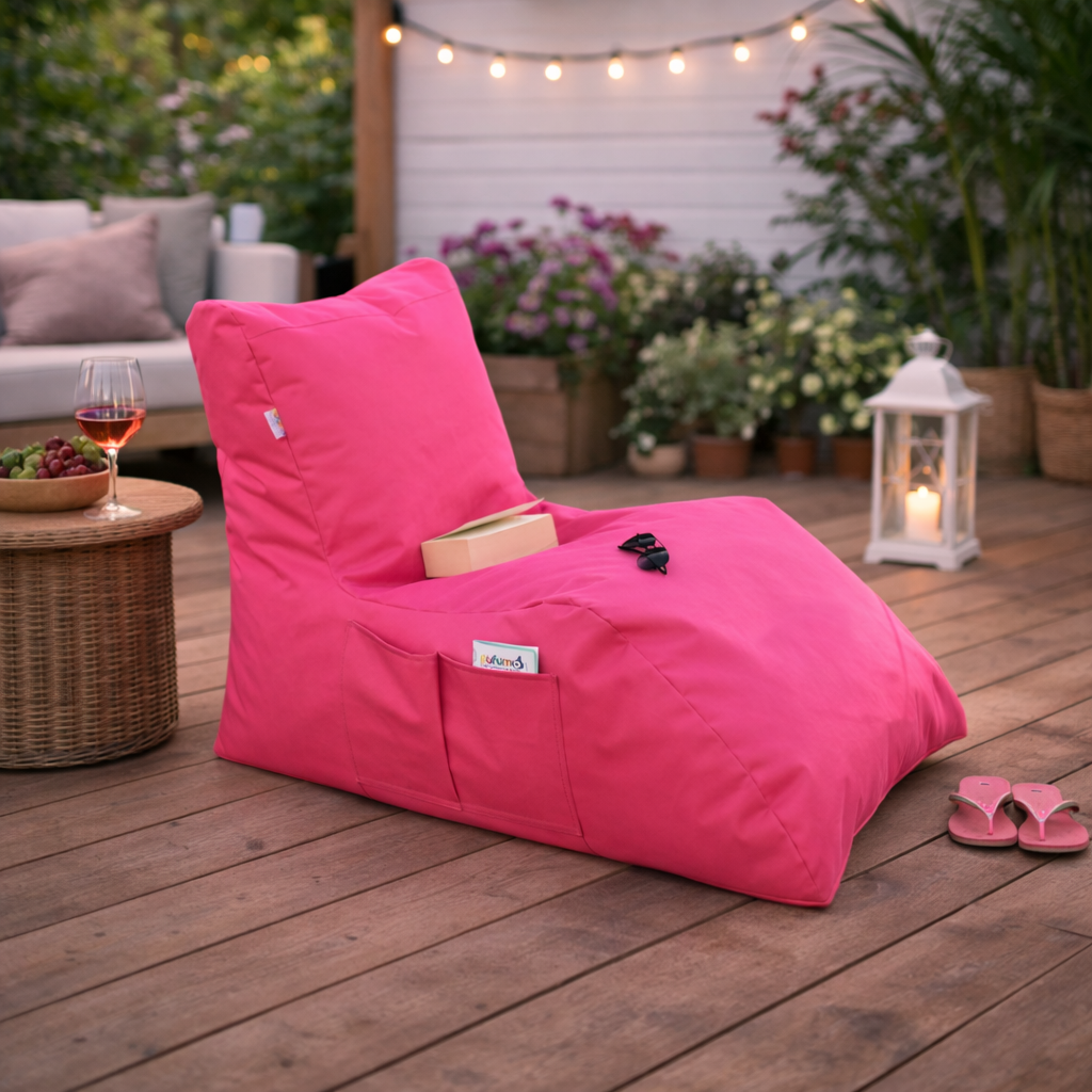 Sedací vak Daybed, ružový